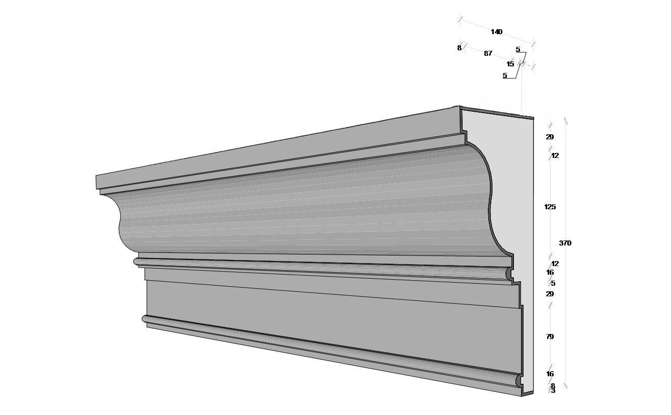 Mouldings sample box
